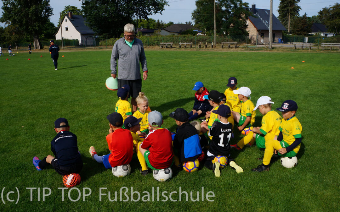 Fußballcamp – Tip Top Fußballschule bei den Löwen
